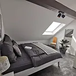 Apartman Skyline Klimatisierte Dachgeschoss-wohnung In Mit Blick Ins Rheintal